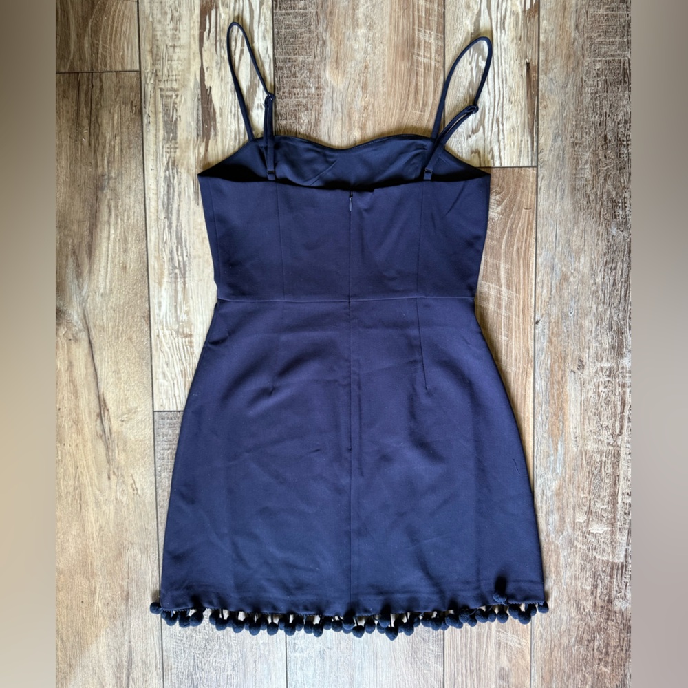 French Connection Navy Spaghetti-Strap Mini Dress size 6 - Picture 3 of 4